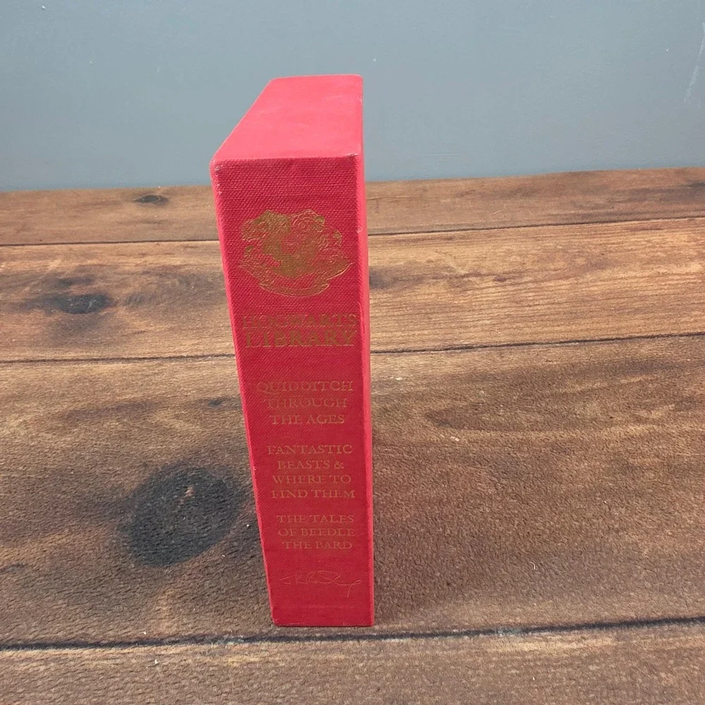 Scholastic Hogwarts Library Book Set Multicolor Good Hardcover Box Set 3 Books